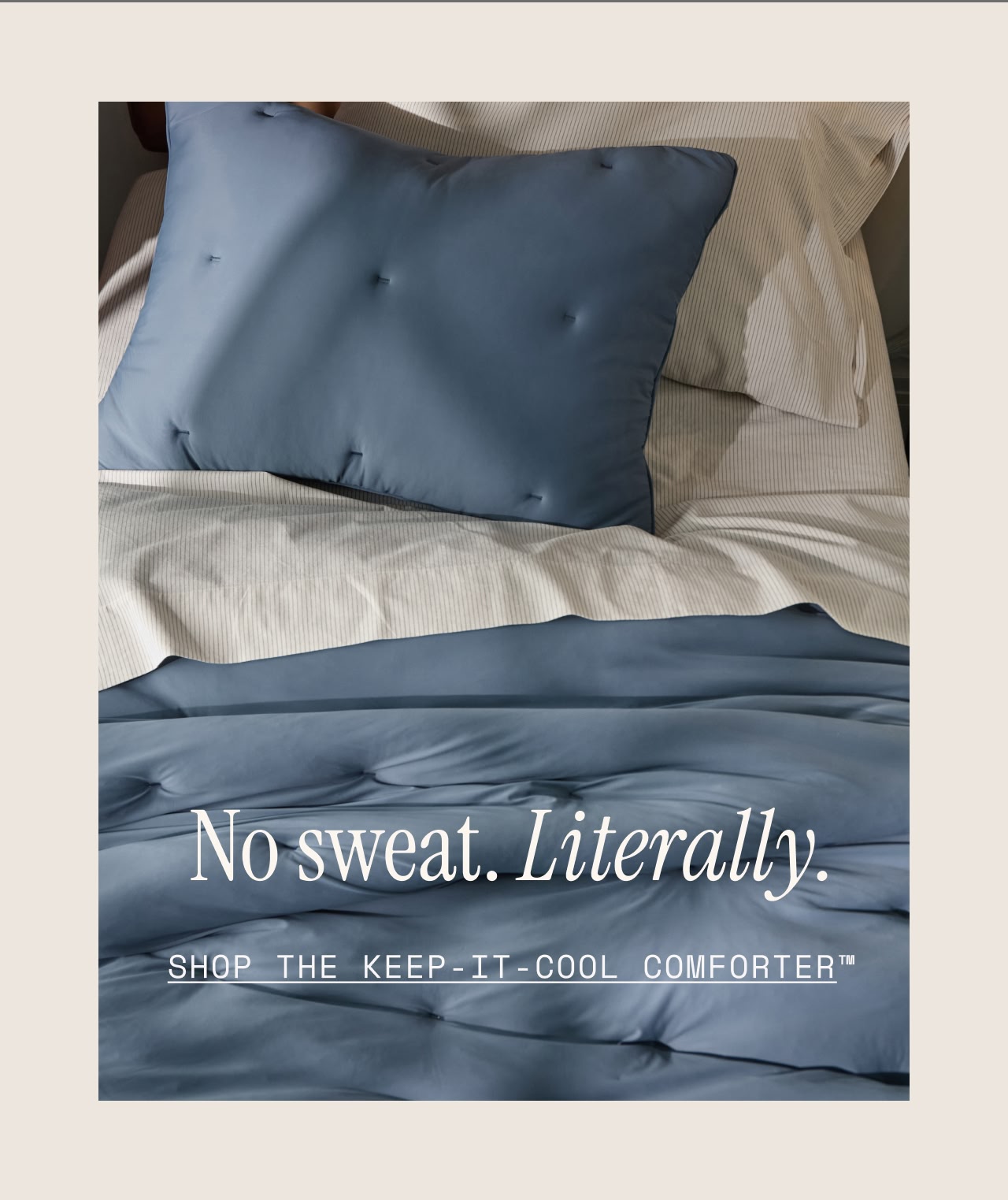 THE KEEP-IT-COOL COMFORTER